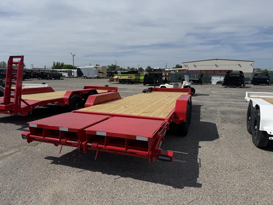 Rice Trailers  - MAGNUM 14K EQUIPMENT HAULER 82X21 RED Image 0
