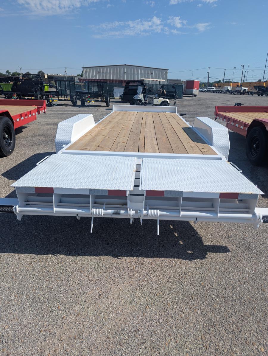 Rice Trailers - MAGNUM 14K EQUIPMENT HAULER 82X21 White Image 2