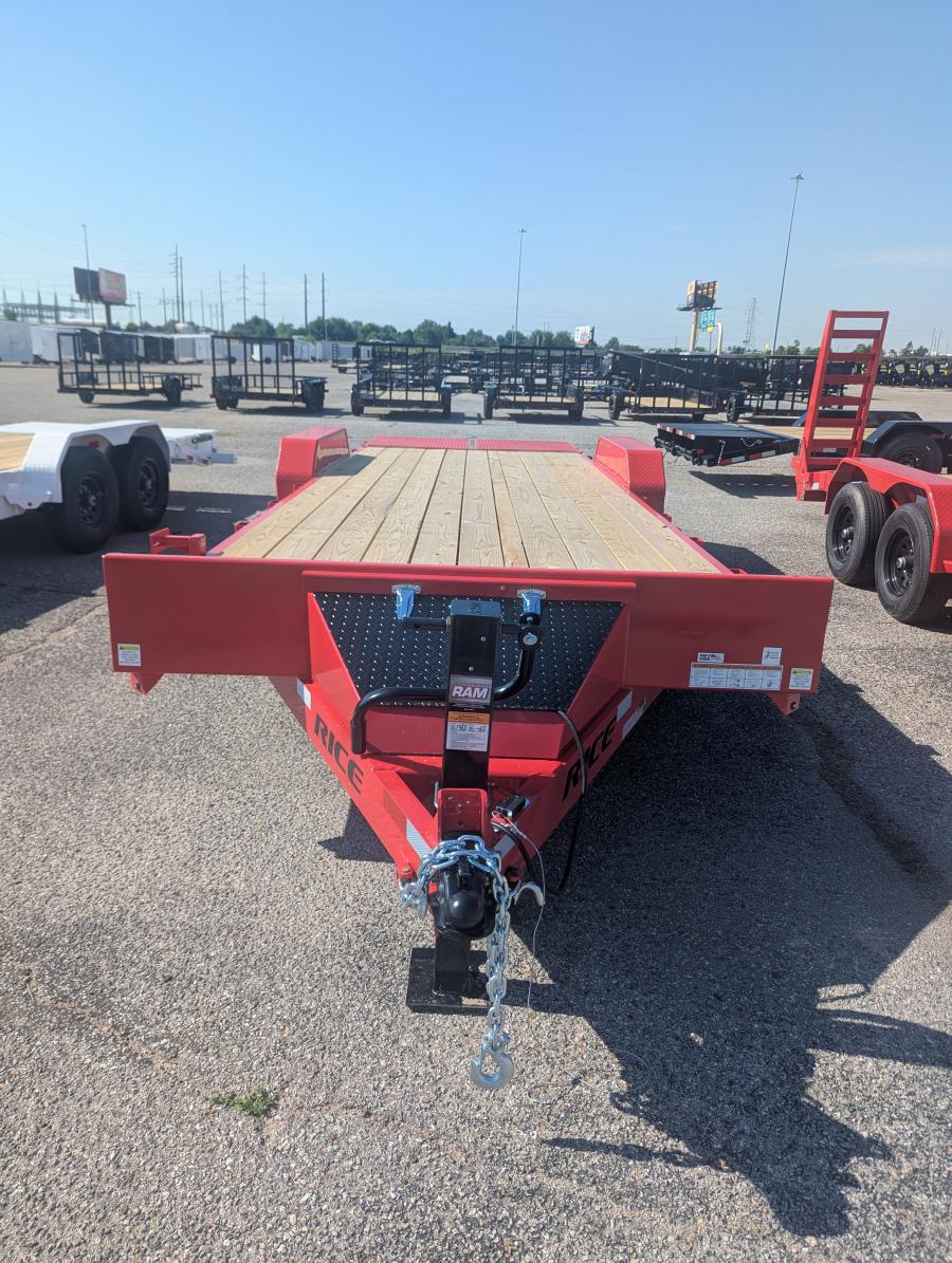 Rice Trailers FME RICE - MAGNUM 14K EQUIPMENT HAULER 20+3 BK - STND RED Image 1