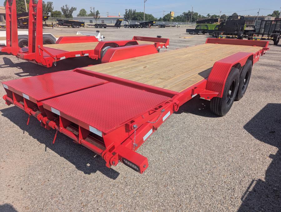 Rice Trailers FME RICE - MAGNUM 14K EQUIPMENT HAULER 20+3 BK - STND RED Image 2