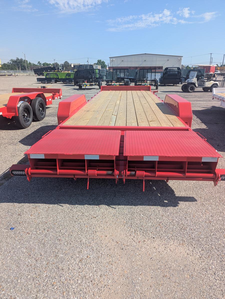 Rice Trailers FME RICE - MAGNUM 14K EQUIPMENT HAULER 20+3 BK - STND RED Image 3
