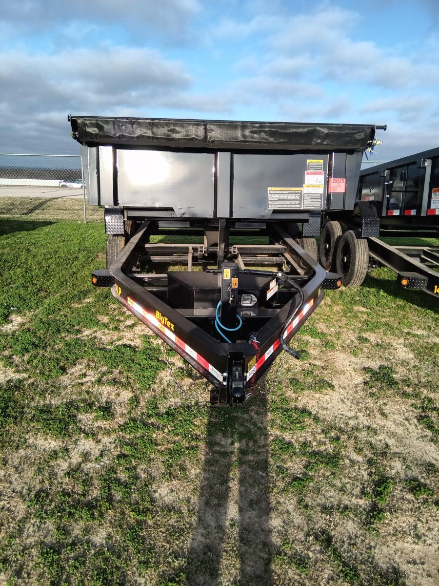 Big Tex 14LP, Dump, 83" x 14', 14K, 4' Sides Image 1