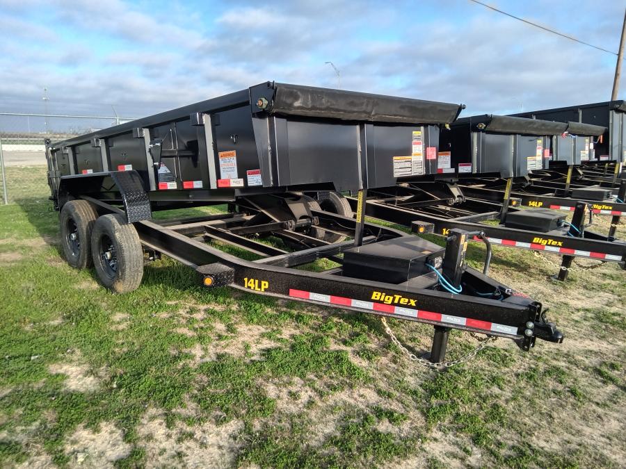 Big Tex 14LP, Dump, 83" x 14', 14K, 4' Sides Image 2