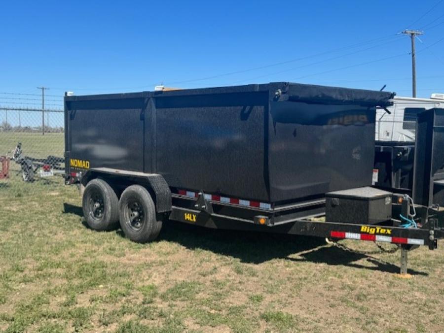 Big Tex 14LX, Dump, 83" x 14', 14K, 4' Sides Image 0