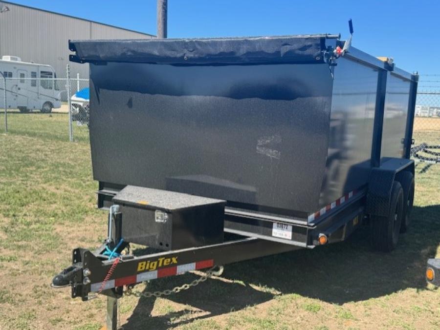 Big Tex 14LX, Dump, 83" x 14', 14K, 4' Sides Image 2