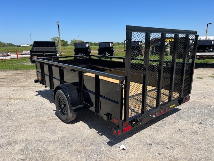 Big Tex 35SV, Single Axle Landscape, 77" x 12', 3K Image 3