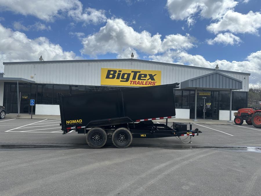 Big Tex 14LX, Dump, 83" x 14', 14K, 4' Sides Image 0