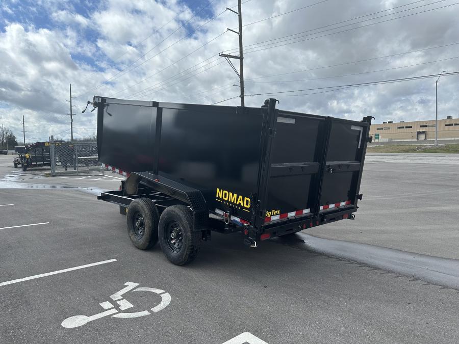 Big Tex 14LX, Dump, 83" x 14', 14K, 4' Sides Image 1
