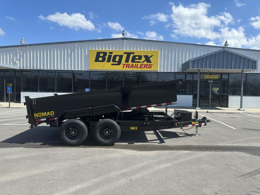 Big Tex 14LX, Dump, 83" x 14', 14K, 4' Sides Image 3