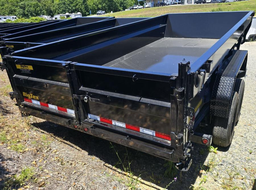 Big Tex 14TD 15.4K HD TELESCOPIC DUMP 83"X1 6SIR, BLACK Image 0
