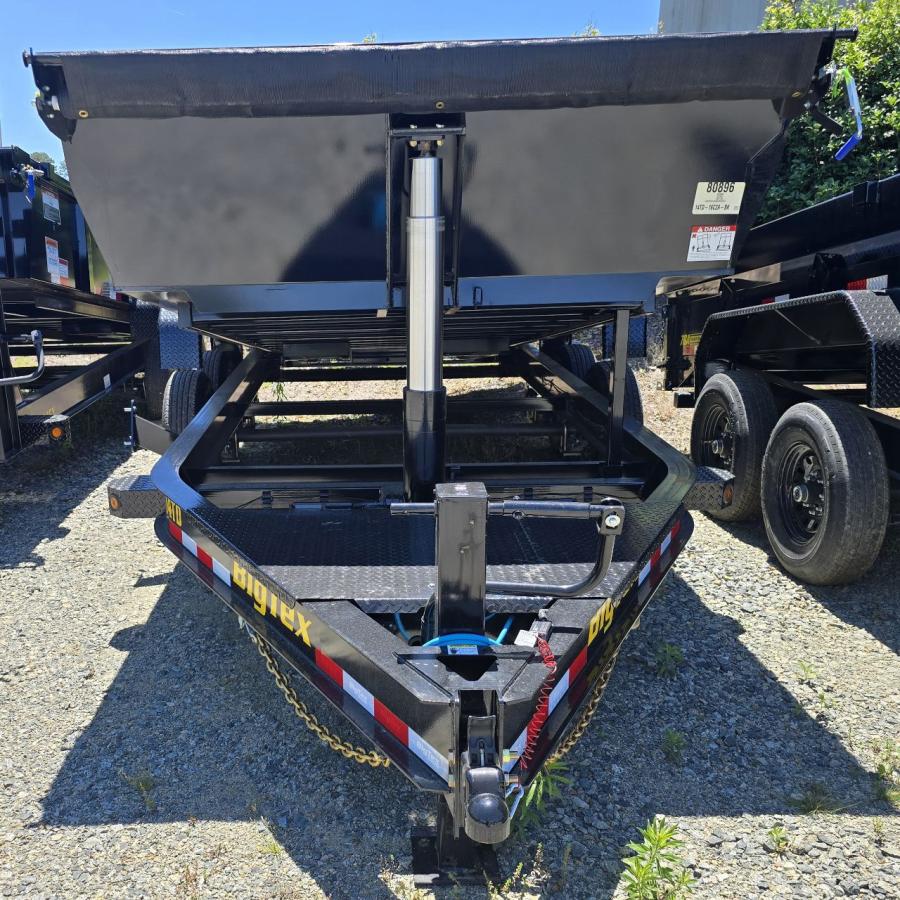 Big Tex 14TD 15.4K HD TELESCOPIC DUMP 83"X1 6SIR, BLACK Image 1