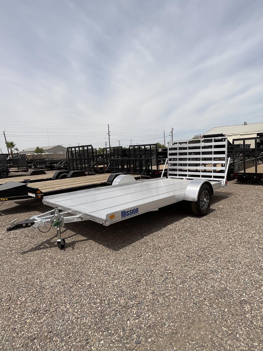 FHU1 96" x 14 Over the Axle Bumper Pull Dump Image 1