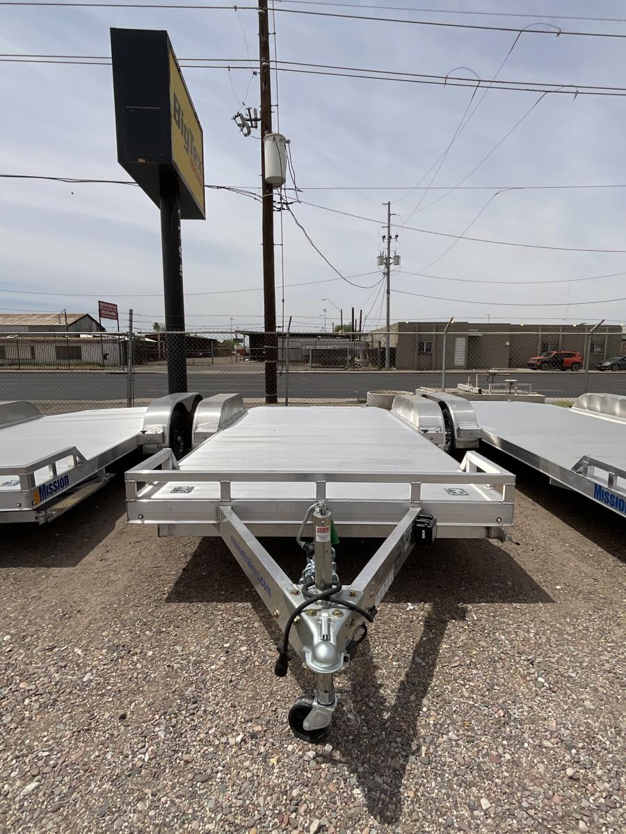 MOCH 8 X 16 OPEN CAR HAULER TRAILER BY MISSION Image 0