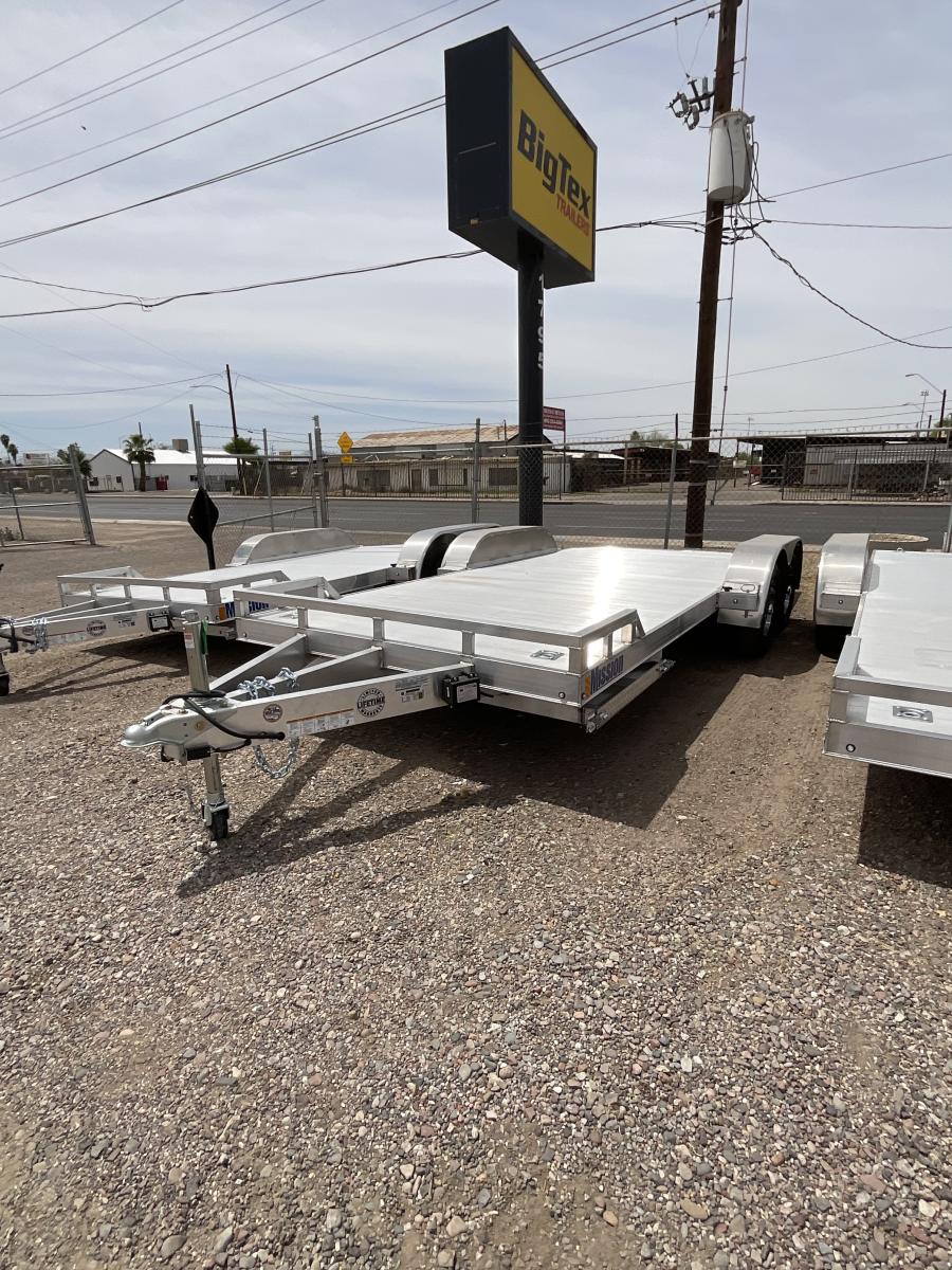 MOCH 8 X 16 OPEN CAR HAULER TRAILER BY MISSION Image 1