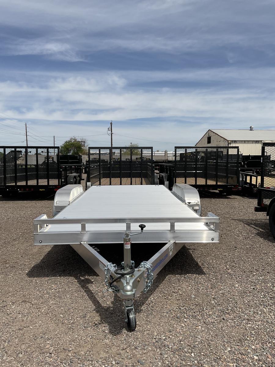 MOCH 8X18 TILTING OPEN CAR HAULER TRAILER BY MISSION Image 0