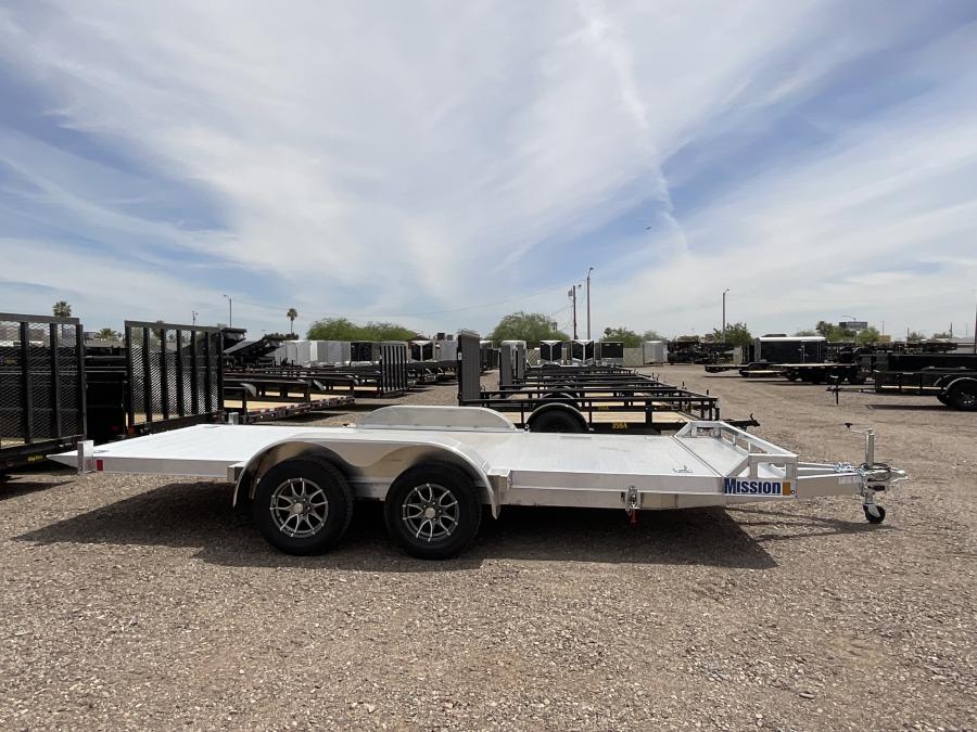 MOCH 8X18 TILTING OPEN CAR HAULER TRAILER BY MISSION Image 2