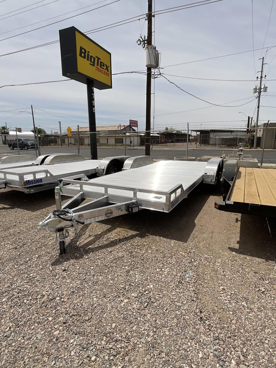 MOCH 8X20 OPEN CAR HAULER TRAILER BY MISSION Image 1