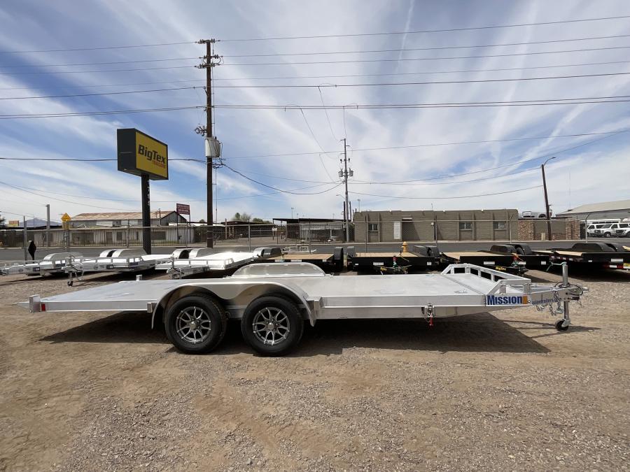 MOCH 8X20 TILTING OPEN CAR HAULER TRAILER BY MISSION Image 2