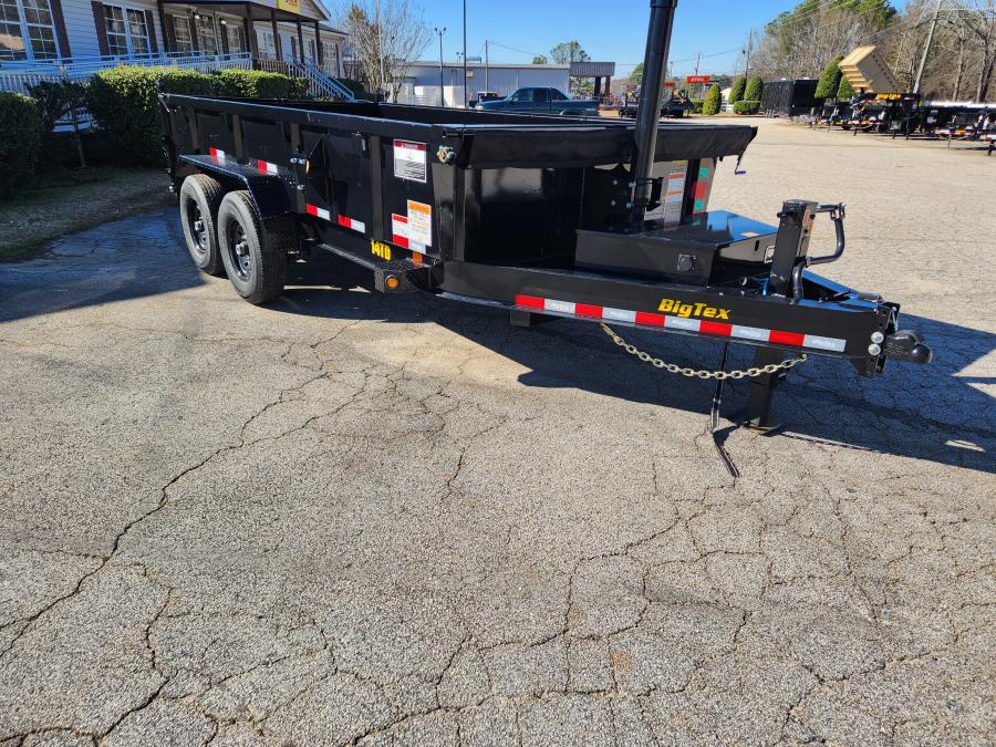 Big Tex 14TD 15.4K HD TELESCOPIC DUMP 83"X1 6SIR, X-SERIES PKG, BLK Image 0