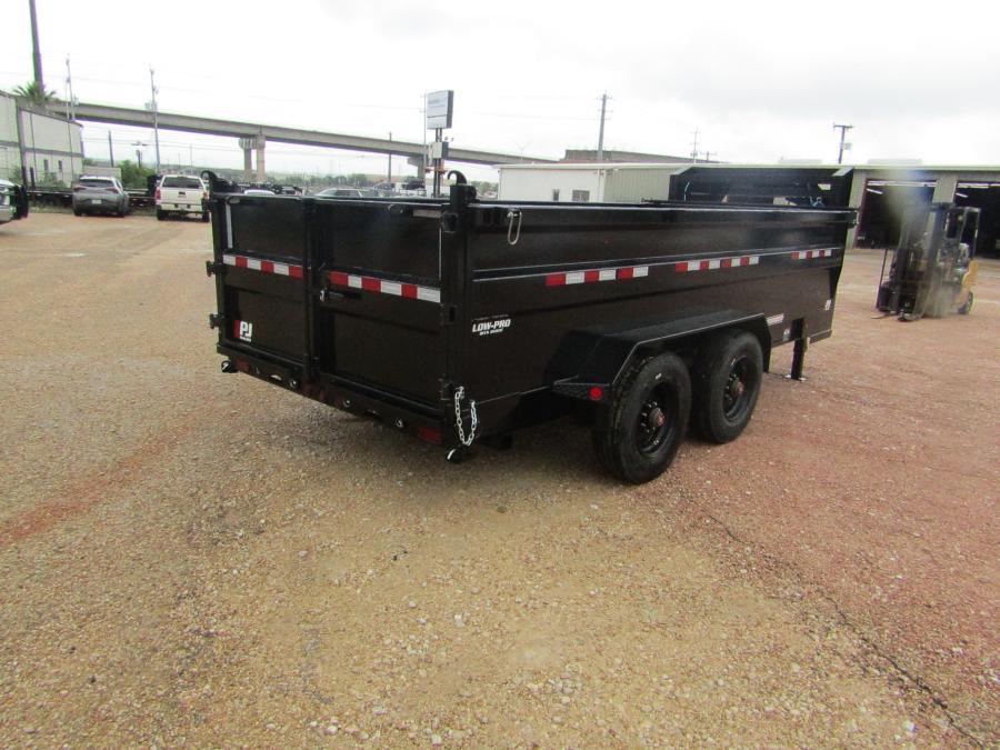 PJ DE, Dump, 16' x 83", 24k, Gooseneck Image 2
