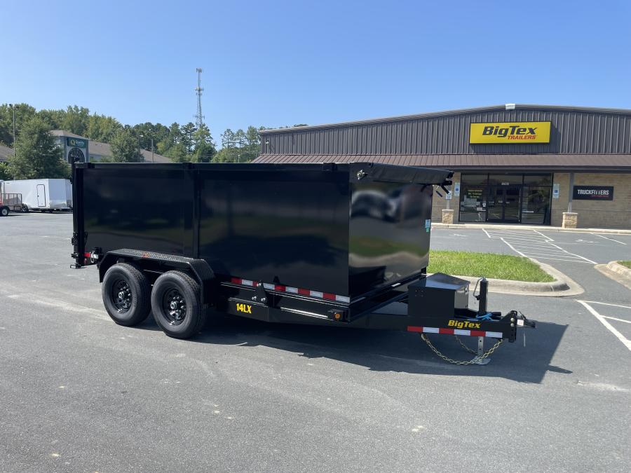 Big Tex 14LX, Dump, 83" x 14', 14K, 4' Sides Image 0