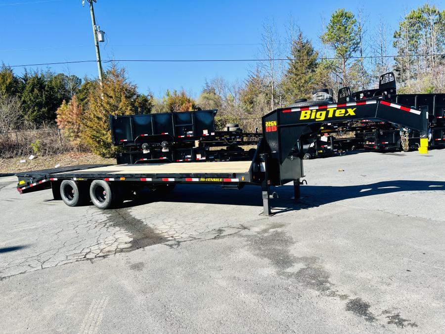 Big Tex 22GN, Gooseneck, 102" x 30', 23.9K, Dovetail, Mega Ramps Image 0