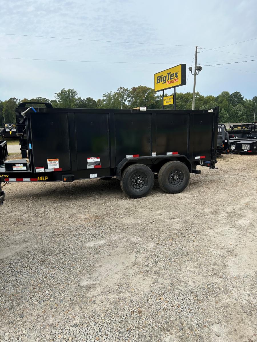 Big Tex 14LP, Dump, 83" x 14', 14K, 4' Sides Image 1