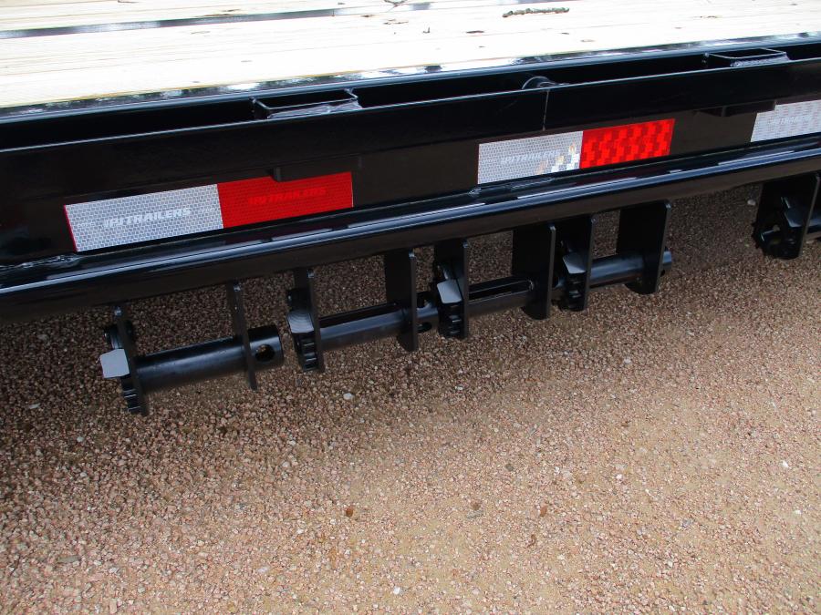 PJ LD, Gooseneck, 40' x 108", 25k, Dovetail, Ratchets w/ Slide Track Image 6