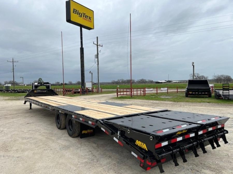 Big Tex 25GN, Gooseneck, 102" x 40', 25.9K, Dovetail, Mega Ramps Image 5