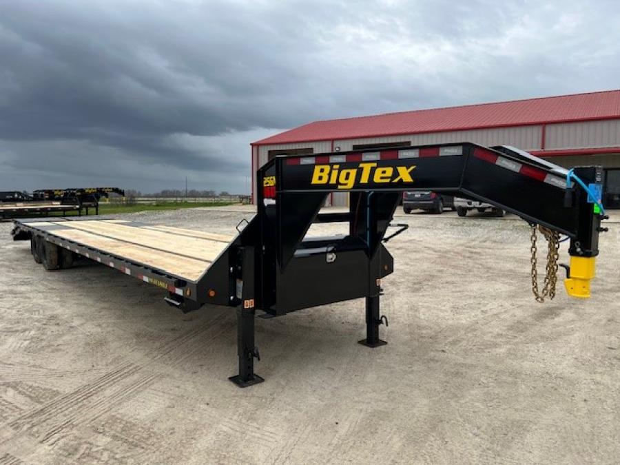 Big Tex 25GN, Gooseneck, 102" x 40', 25.9K, Dovetail, Mega Ramps Image 0