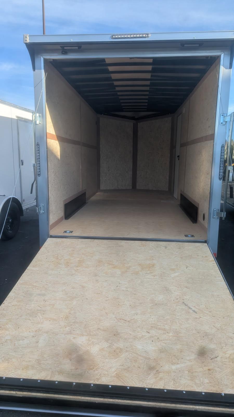 RDLX 7X16 TA RC ENCLOSED RAMP DOOR 10K SILVER Image 0