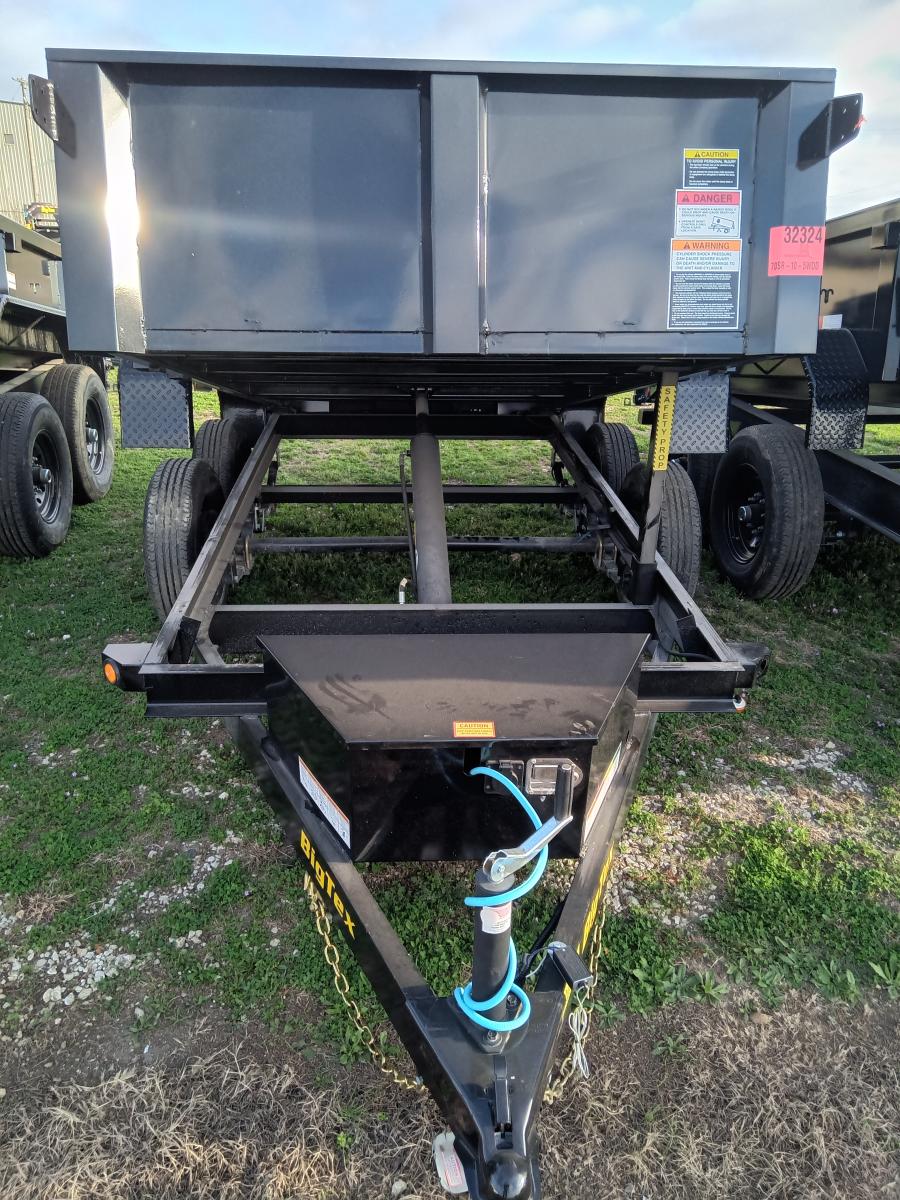 Big Tex 70SR, Dump, 60" x 10', 7K, Double Rear Doors Image 1