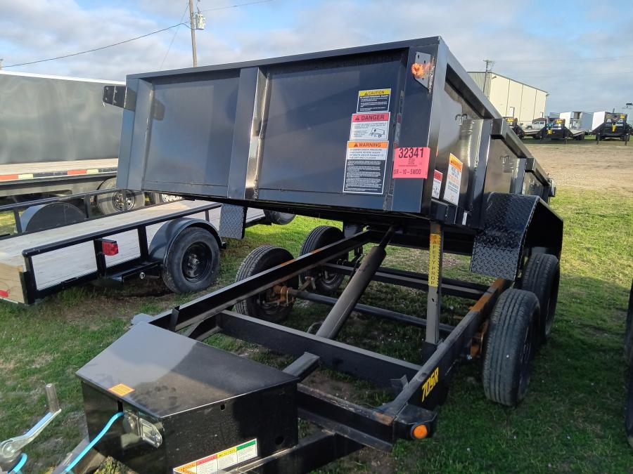 Big Tex 70SR, Dump, 60" x 10', 7K, Double Rear Doors Image 2