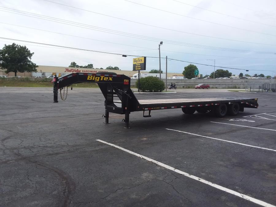 Big Tex 22GN, Gooseneck, 102" x 30', 23.9K, Dovetail, Mega Ramps Image 1