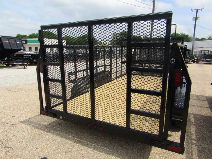 83X1 83"x14 LANDSCAPE TRAILER W/ 5 ROCKING R Image 0