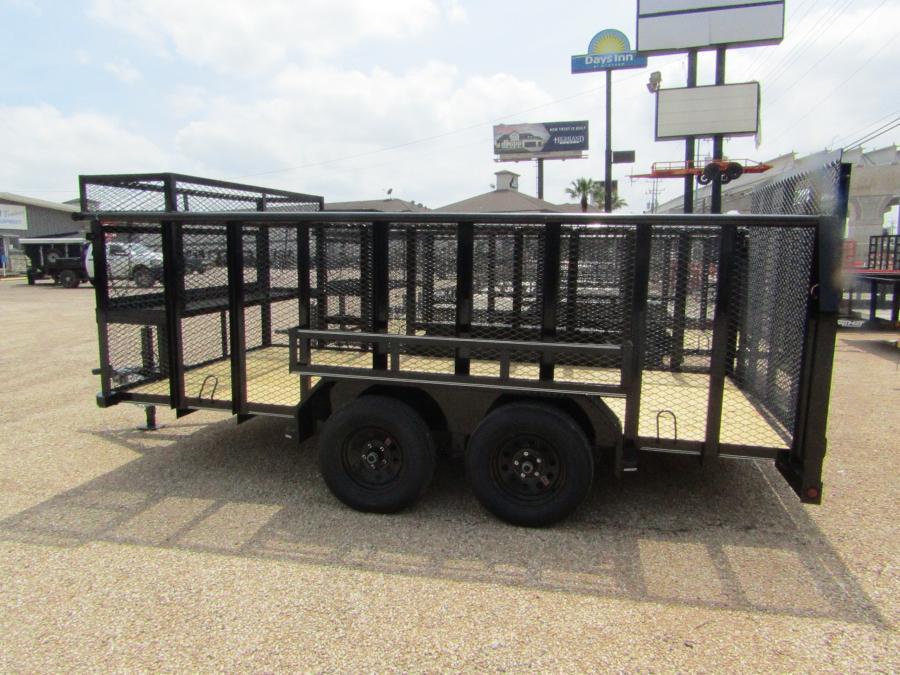 83X1 83"x14 LANDSCAPE TRAILER W/ 5 ROCKING R Image 1