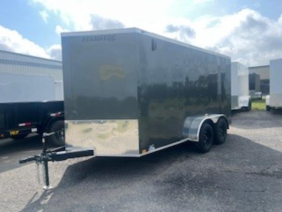 STAS STALL 7X16 TA CHARCOAL RD STD 7 Image 1
