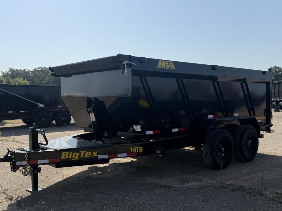 Big Tex 14TD, Dump, 83" x 14', 15.4k, 4' Sides Image 0