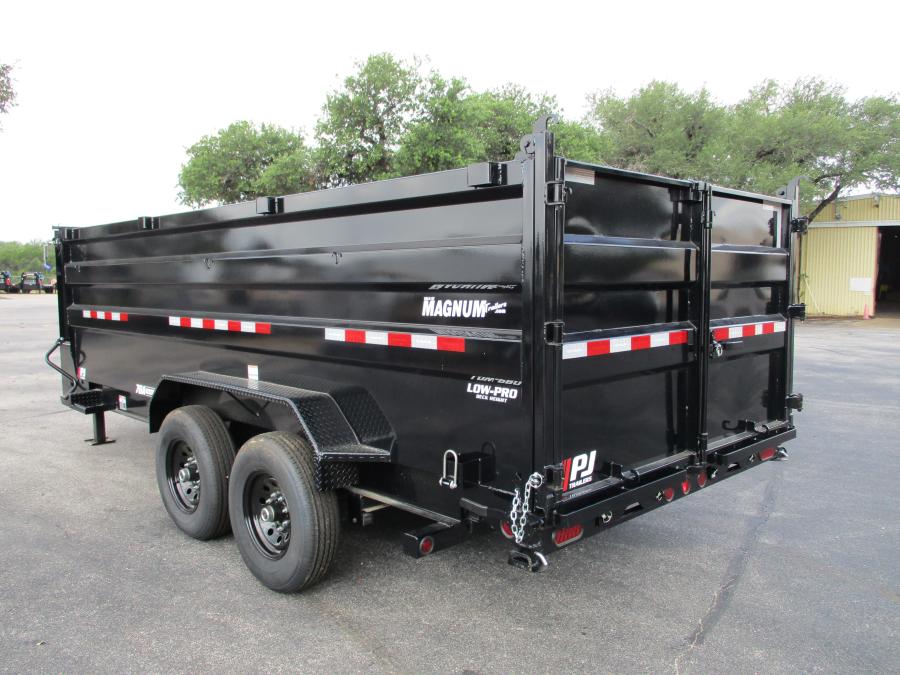 PJ DM, Dump, 16' x 83", 14k, Gooseneck Image 1