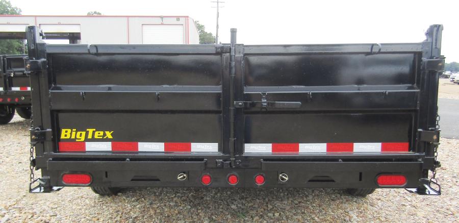 Big Tex 16TD 17.6K HD TELESCOPIC DUMP 83"X1 6SIR, BLACK Image 2