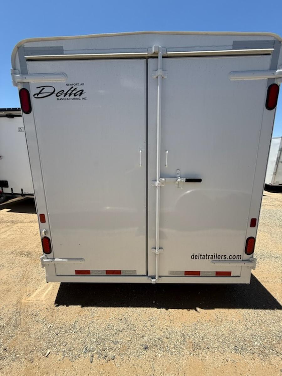 CONTRACTOR ENCLOSED CARGO BUMPER PULL BY DELTA 16X6X6 Image 2