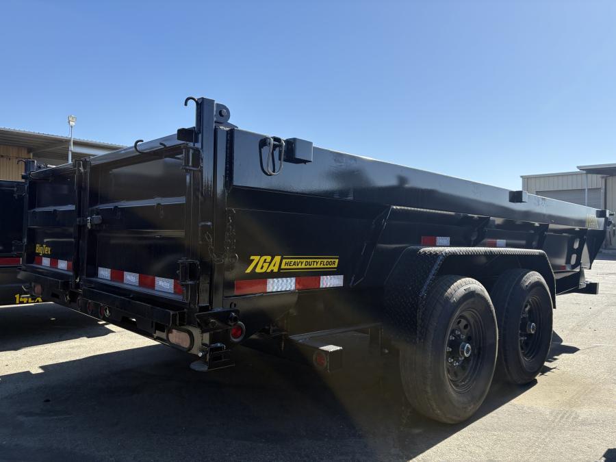 Big Tex 14TD 15.4K HD TELESCOPIC DUMP 83"X1 6SIR, BLACK Image 1