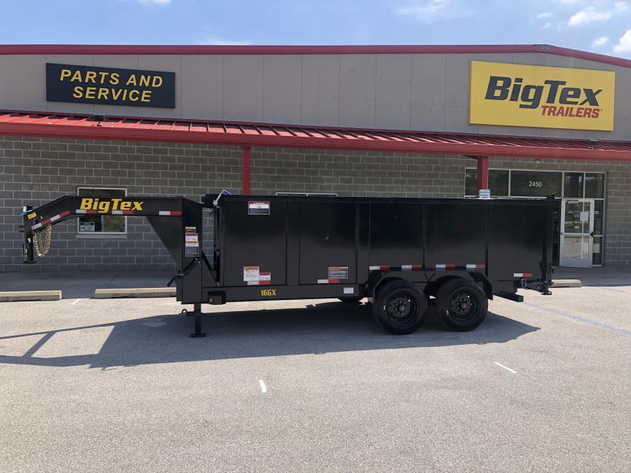 Big Tex 16GX, Dump, 83" x 16', 17.5K, 4' Sides Image 1