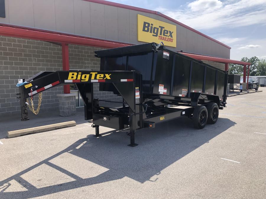 Big Tex 16GX, Dump, 83" x 16', 17.5K, 4' Sides Image 3