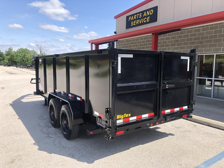 Big Tex 16GX, Dump, 83" x 16', 17.5K, 4' Sides Image 5
