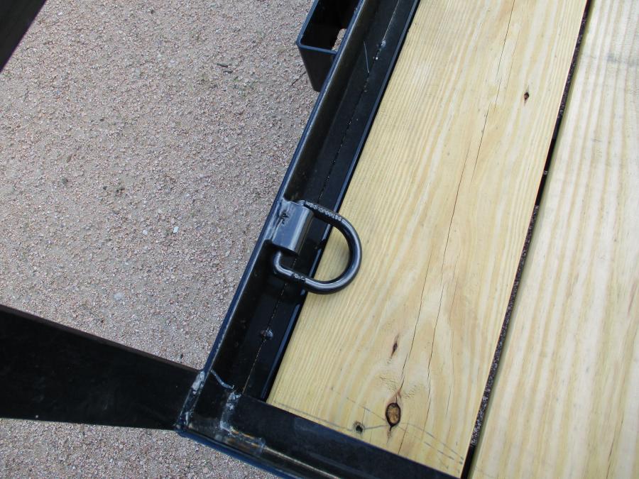 PJ P8, Utility, 20' x 83", 14k, 3"x 3" Square Tube Image 4