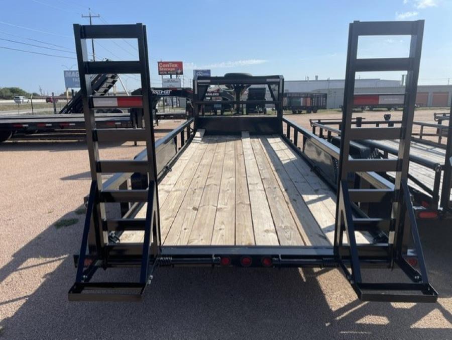 PJ TRAILERS P8S2 PJ 20X82, GN EB2, SM, TILT, 6D BLACK, FUR Image 3