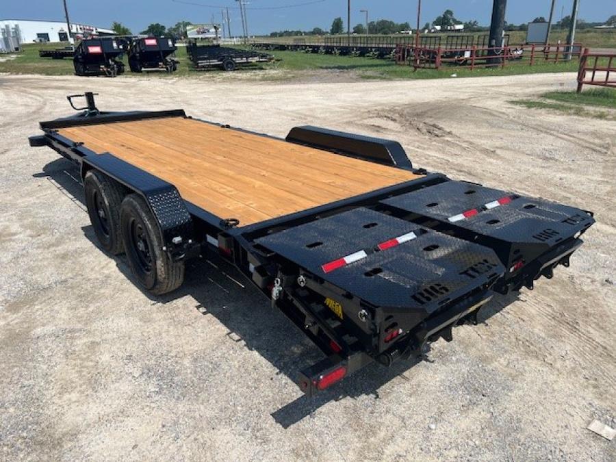 Big Tex 14EH, Equipment, 83″ x 20′, 15.4K, Dovetail, Mega Ramps, X-Series Image 1