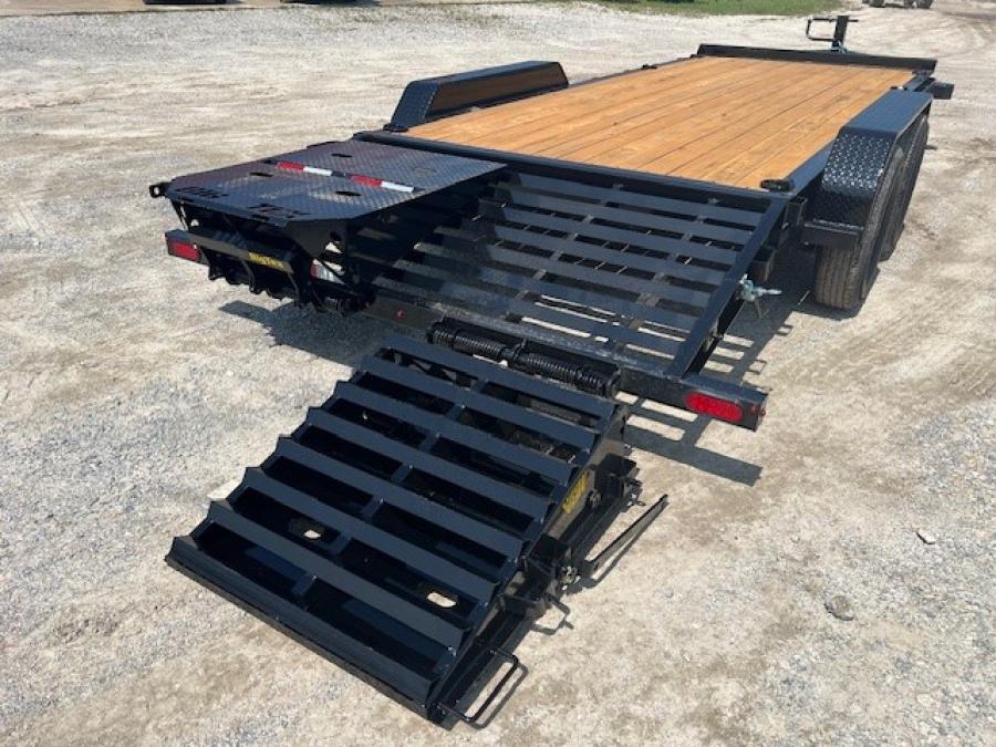 Big Tex 14EH, Equipment, 83″ x 20′, 15.4K, Dovetail, Mega Ramps, X-Series Image 2