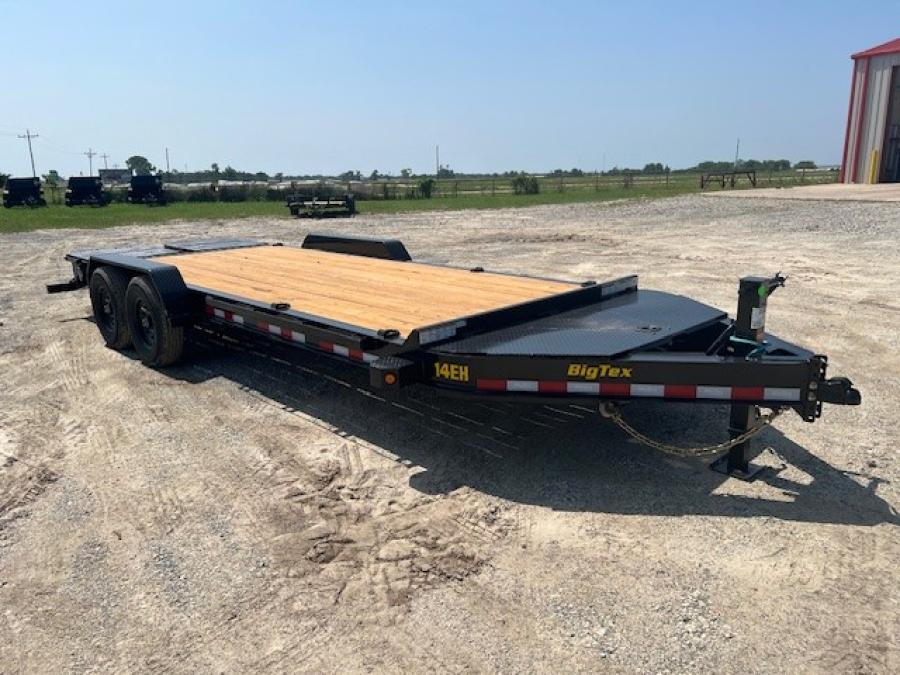 Big Tex 14EH, Equipment, 83″ x 20′, 15.4K, Dovetail, Mega Ramps, X-Series Image 2